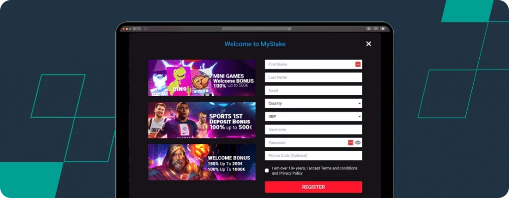 Casino Mystake login